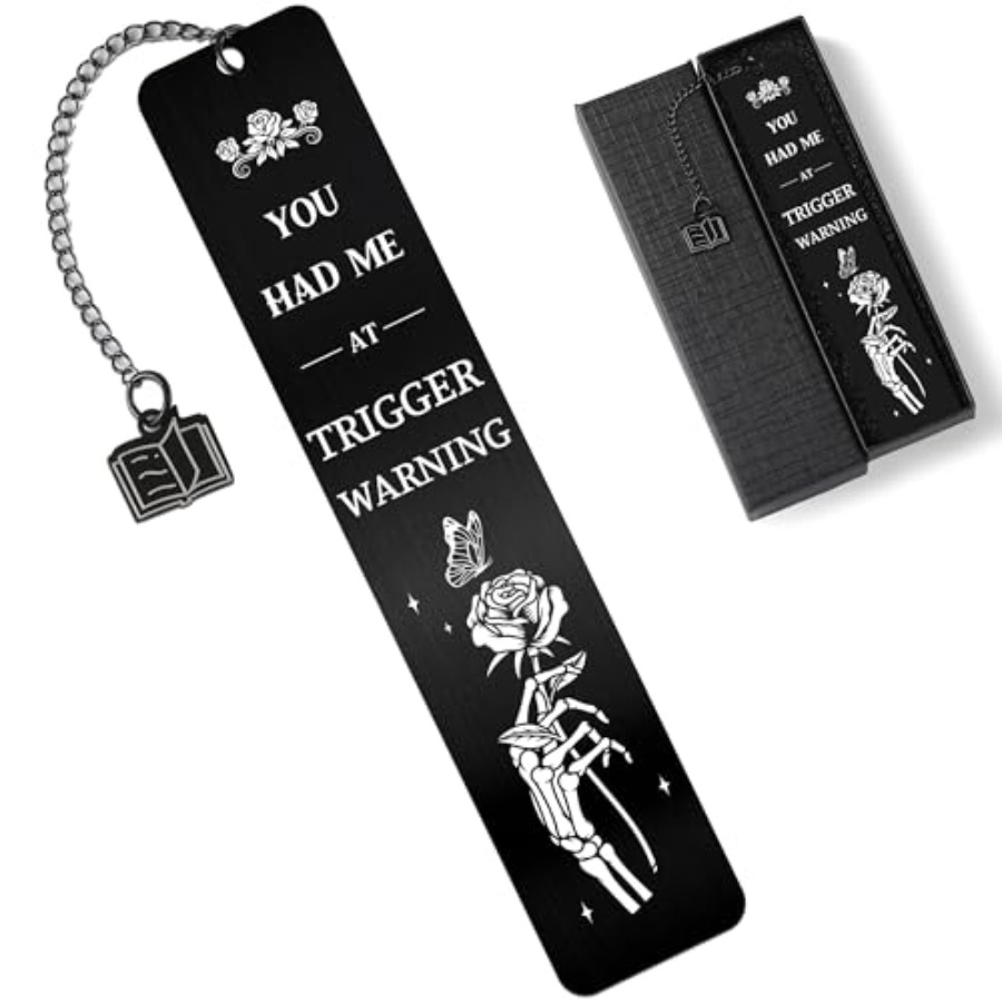 Women Accessories List - Bookmark Gift for Women, Gothic Book