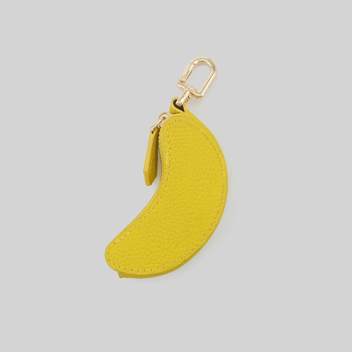 Women'S Keychain Accessories - Banana Series Banana-shaped Coin Purse Keychain