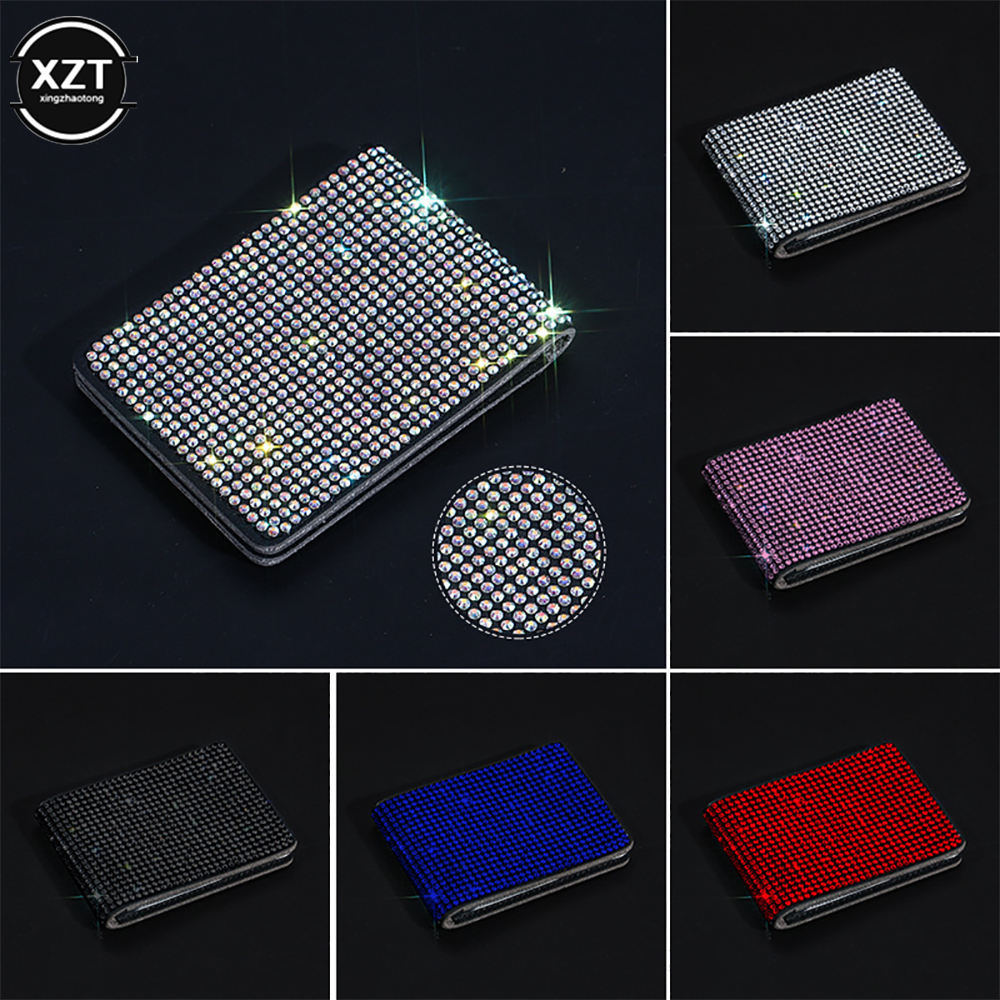 Women Accessories Business - Diamond Car Driver License Holder Leather