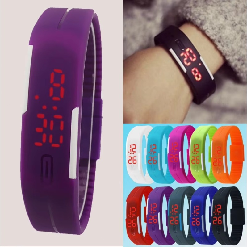 Women Accessories Display - New Digital LED Watches Candy Color