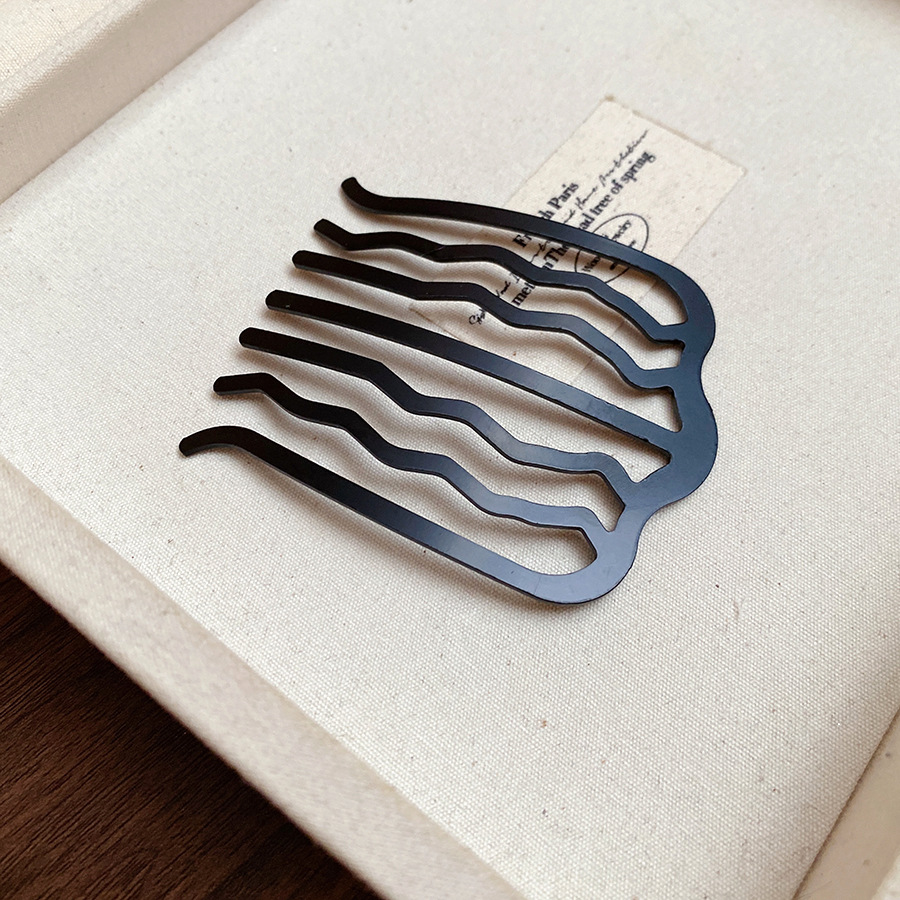 Metal U-Shaped Hair Fork Combs - Hair Fork Stick avaliação e preço