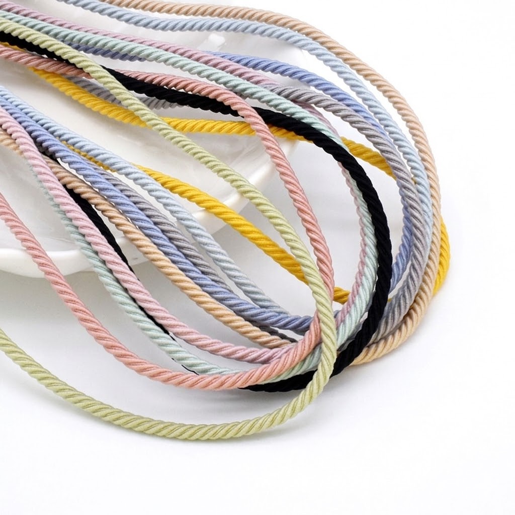 5M/Lot 2.5mm Elastic Rope Brai - Hair Band Elastic avaliação e preço