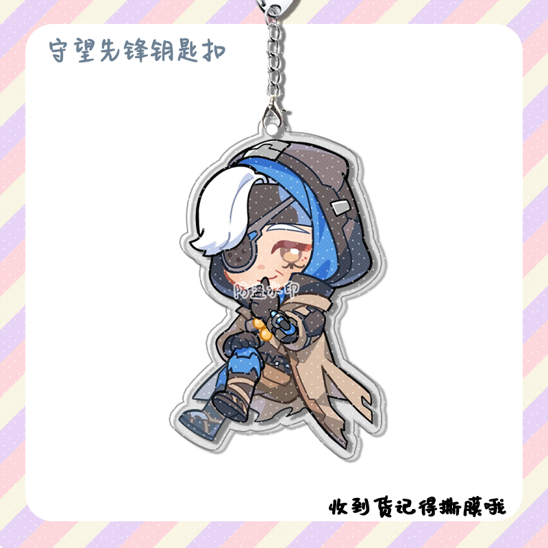 4pcs Anime Game Overwatch  Col - Women'S Keychain Accessories avaliação e preço