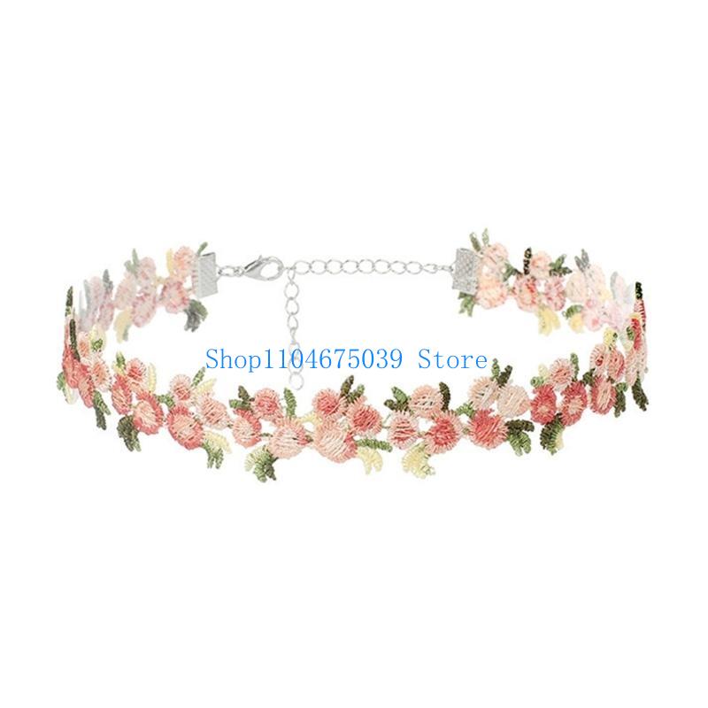 Fashionable Embroidered Flower - Women Accessories Pk avaliação e preço