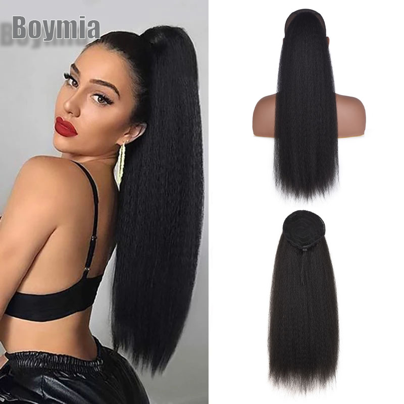 Drawstring Ponytail Hair Exten - Hair Band Elastic avaliação e preço