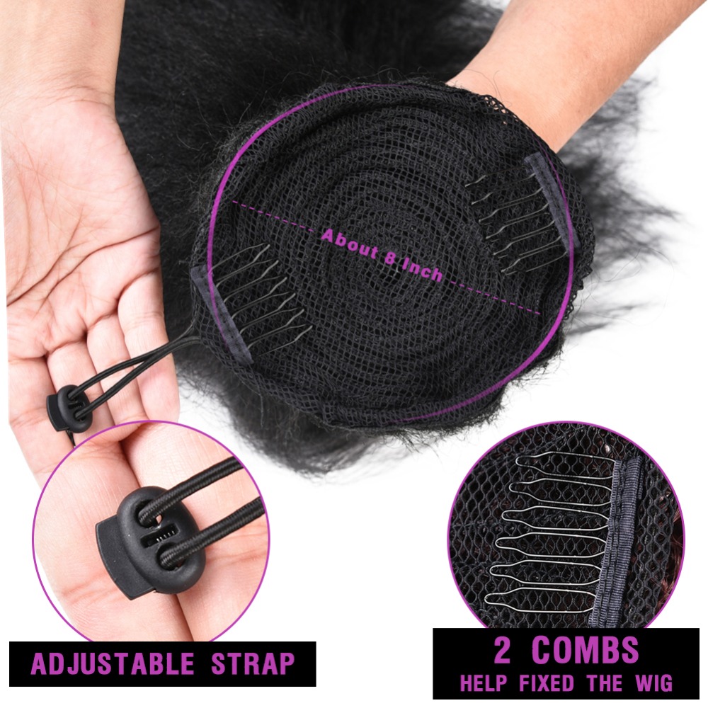 Drawstring Ponytail Hair Exten - Hair Band Elastic avaliação e preço