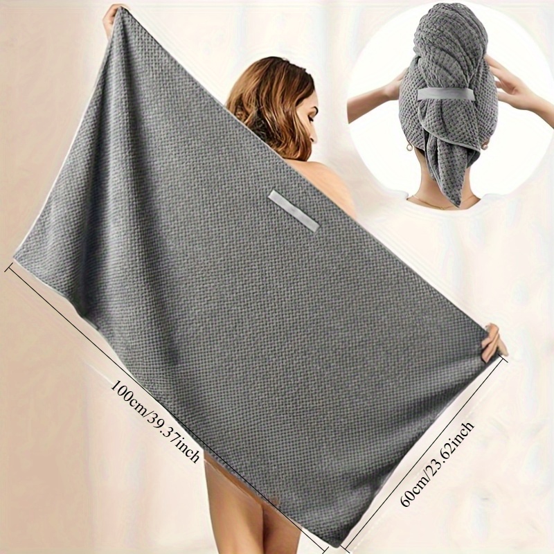 Microfiber Hair Towel Extra La - Hair Band Elastic avaliação e preço