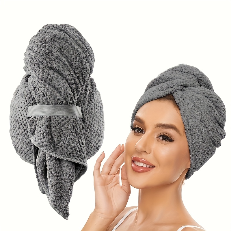 Microfiber Hair Towel Extra La - Hair Band Elastic avaliação e preço
