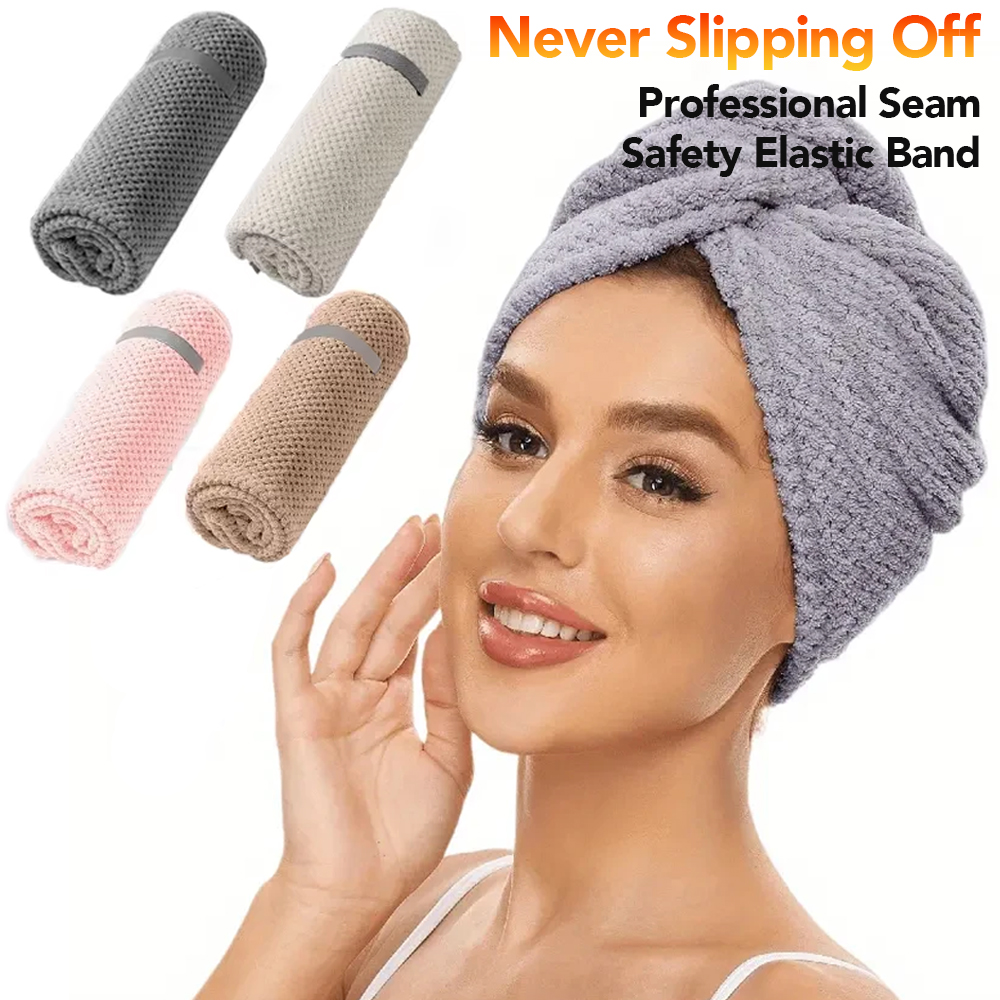 Microfiber Hair Towel Extra La - Hair Band Elastic avaliação e preço