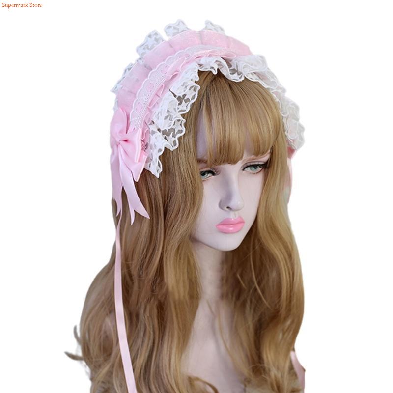Q5WE Star Lace Ribbon Bowknot  - Women Accessories App avaliação e preço
