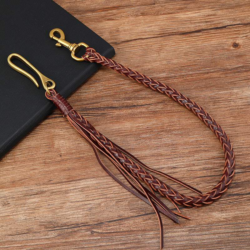 Vintage Leather Tassel Jeans C - Women Accessories Pk avaliação e preço