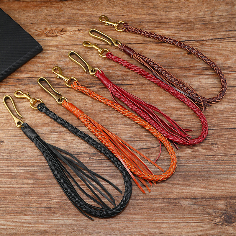 Vintage Leather Tassel Jeans C - Women Accessories Pk avaliação e preço