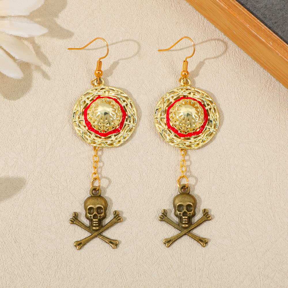 One Piece Luffy Anime Skull Da - Women'S Vintage Accessories avaliação e preço