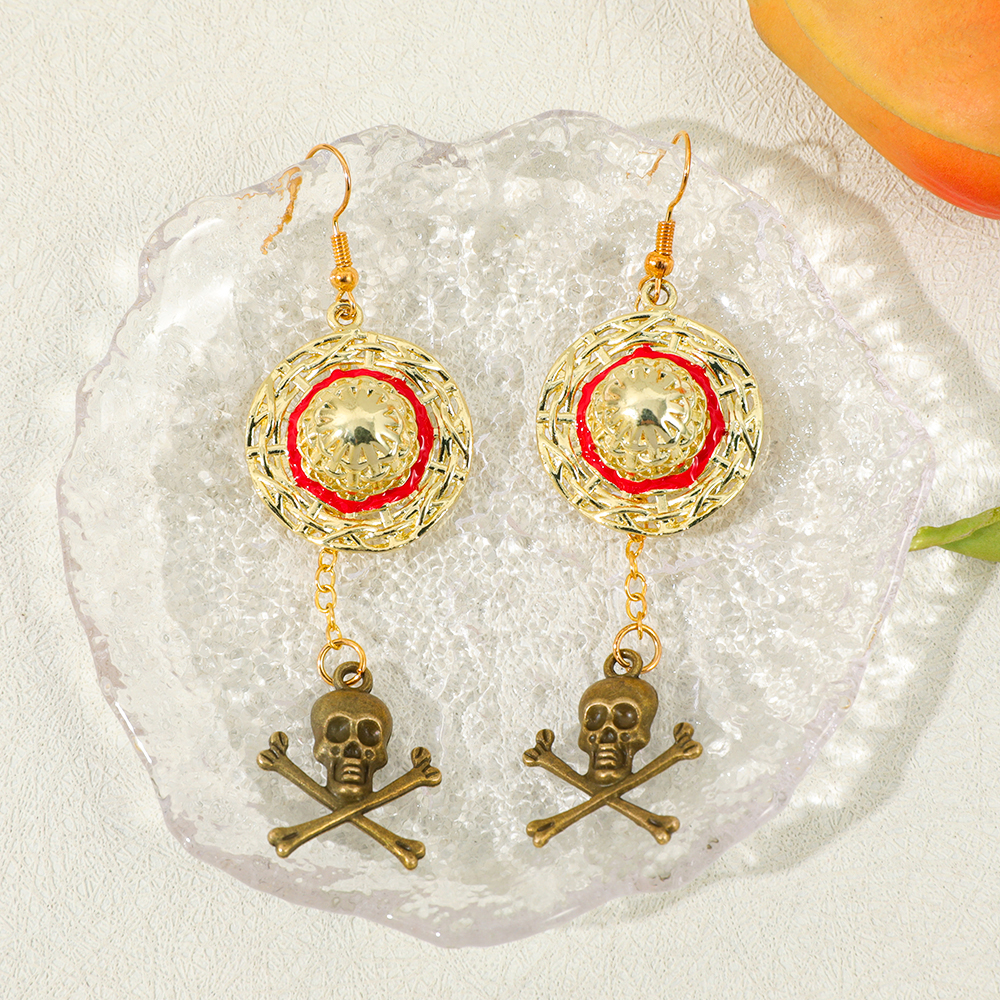 One Piece Luffy Anime Skull Da - Women'S Vintage Accessories avaliação e preço