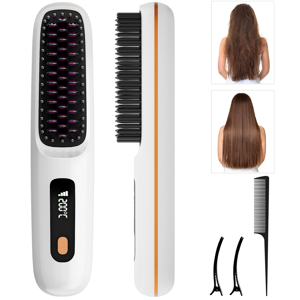Ionic Straightening Comb, Hair - Women Accessories Display avaliação e preço