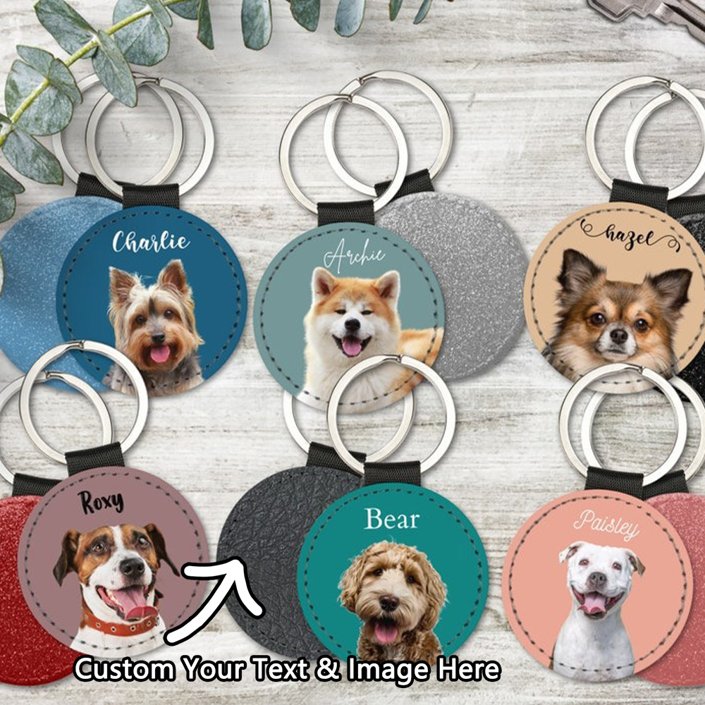 Custom Pet Photo Keychain Pers - Women'S Keychain Accessories avaliação e preço