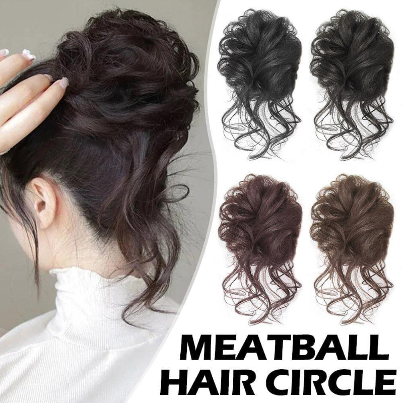 Synthetic Fashion Messy Curly  - Hair Band Elastic avaliação e preço