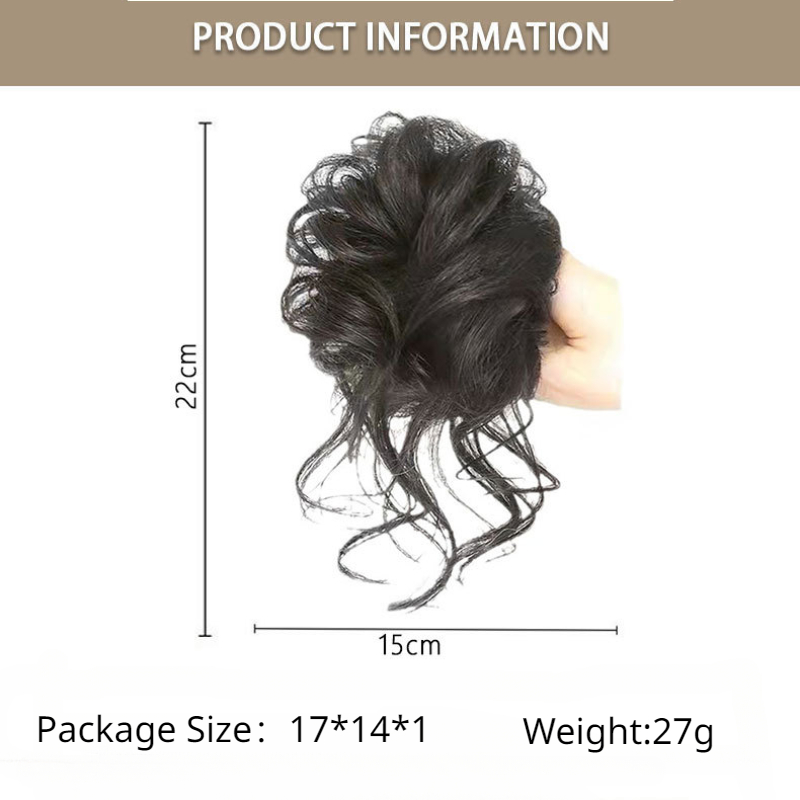 Synthetic Fashion Messy Curly  - Hair Band Elastic avaliação e preço