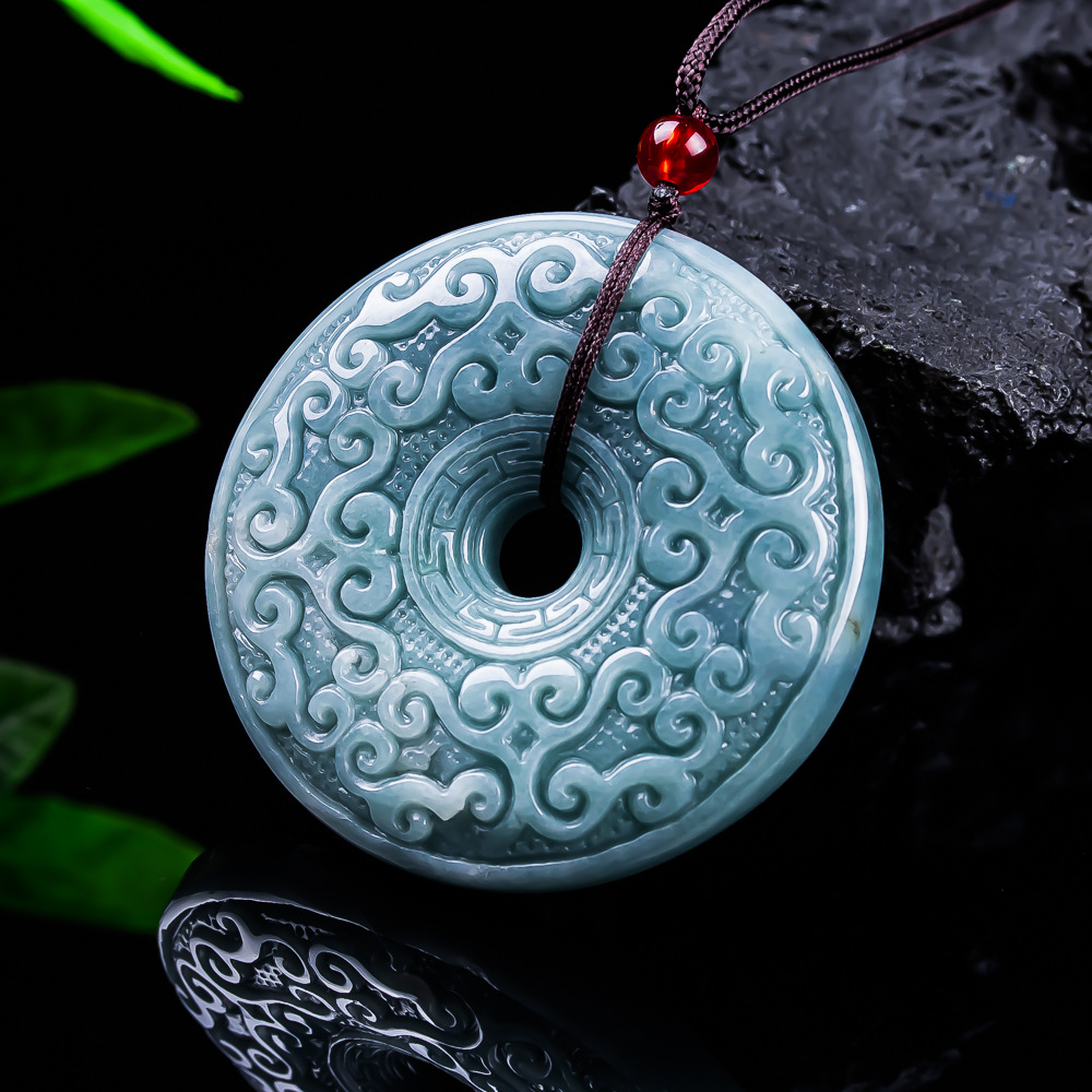Natural Burmese Jadeite Flower - Women'S Vintage Accessories avaliação e preço