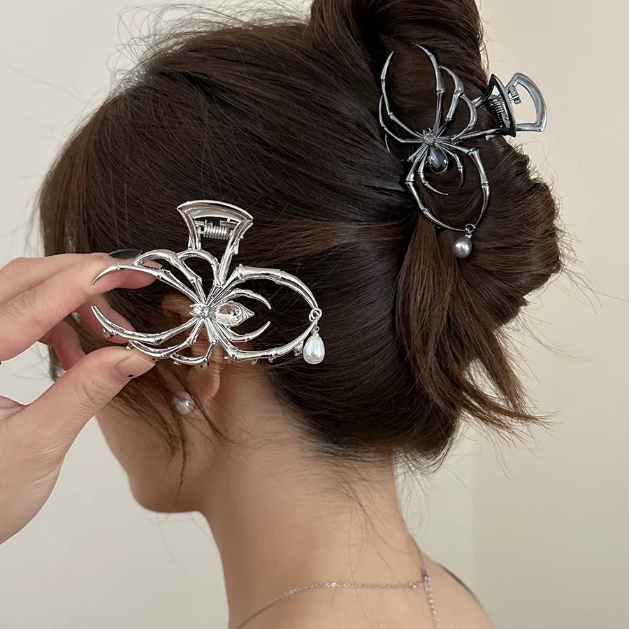 2025 Halloween Black Spider Ha - Women Accessories Business avaliação e preço
