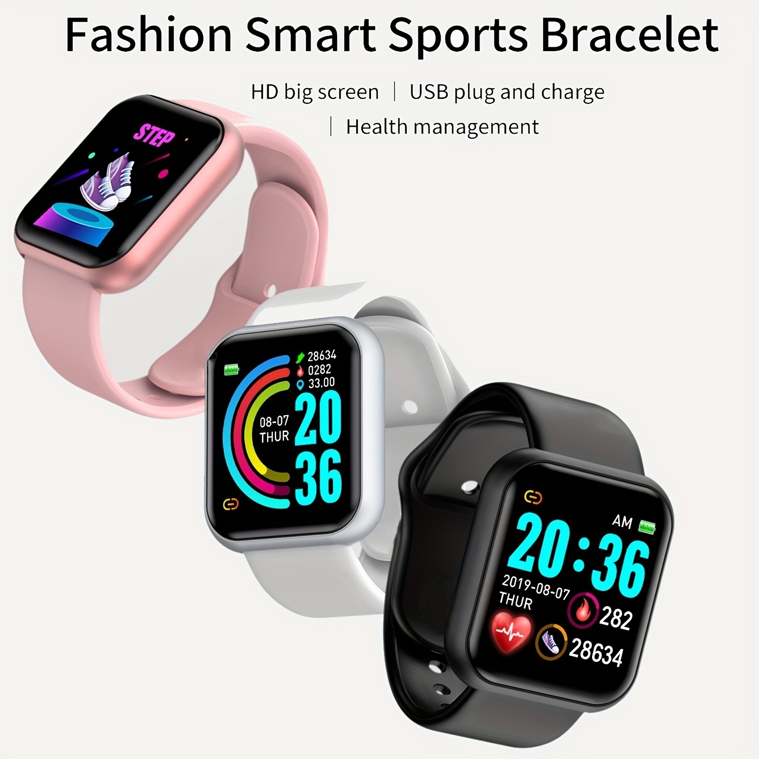 Smart Watch For Men Women Spor - Women Accessories Display avaliação e preço