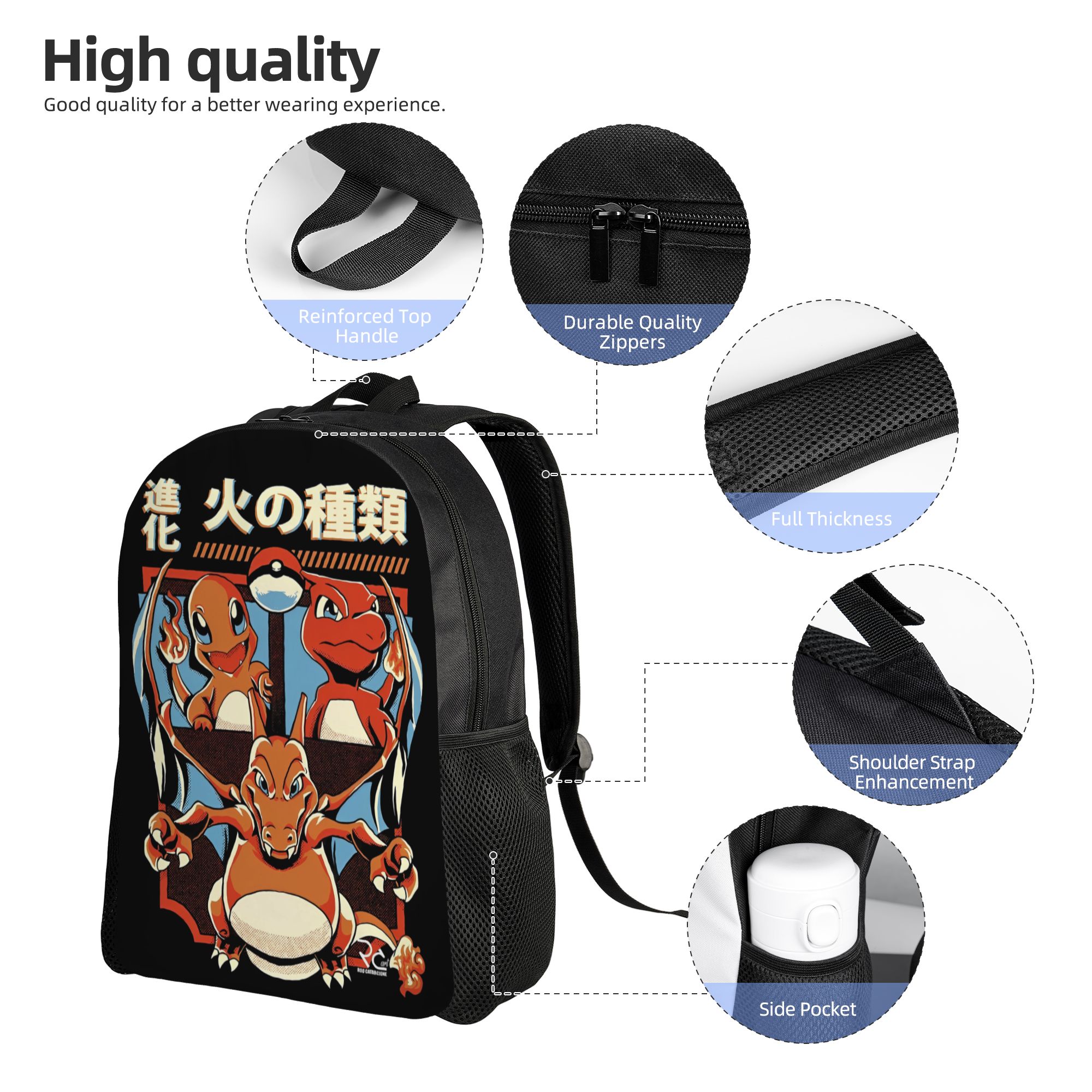 Pokemon Classical Backpack Spo - Women Accessories Business avaliação e preço