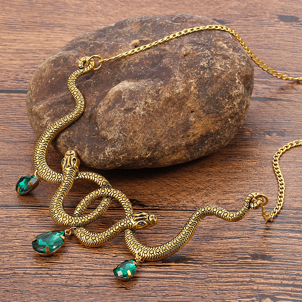 Vintage Snake Personality Neck - Women'S Vintage Accessories avaliação e preço