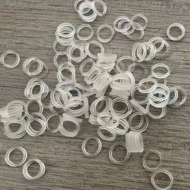 500/1500pcs Silicone High-Elas - Hair Band Elastic avaliação e preço