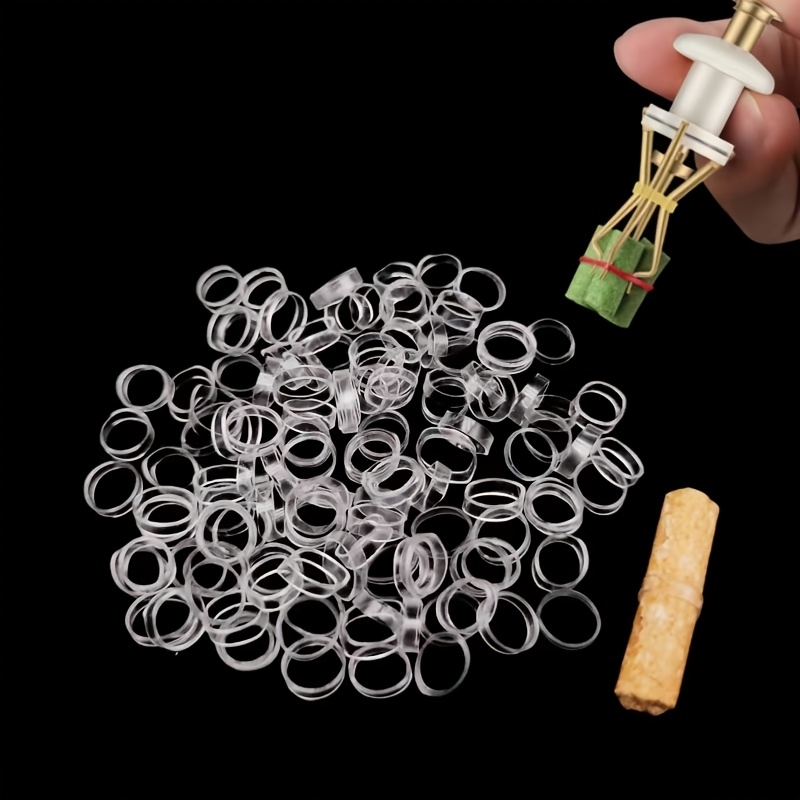 500/1500pcs Silicone High-Elas - Hair Band Elastic avaliação e preço