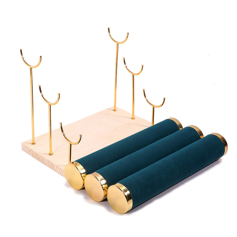 1/3-Layer Jewelry Rack Wooden  - Women Accessories Display avaliação e preço
