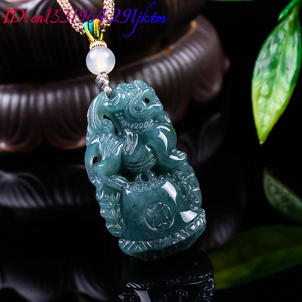 Burmese Jadeite Pixiu Pendant  - Women'S Vintage Accessories avaliação e preço
