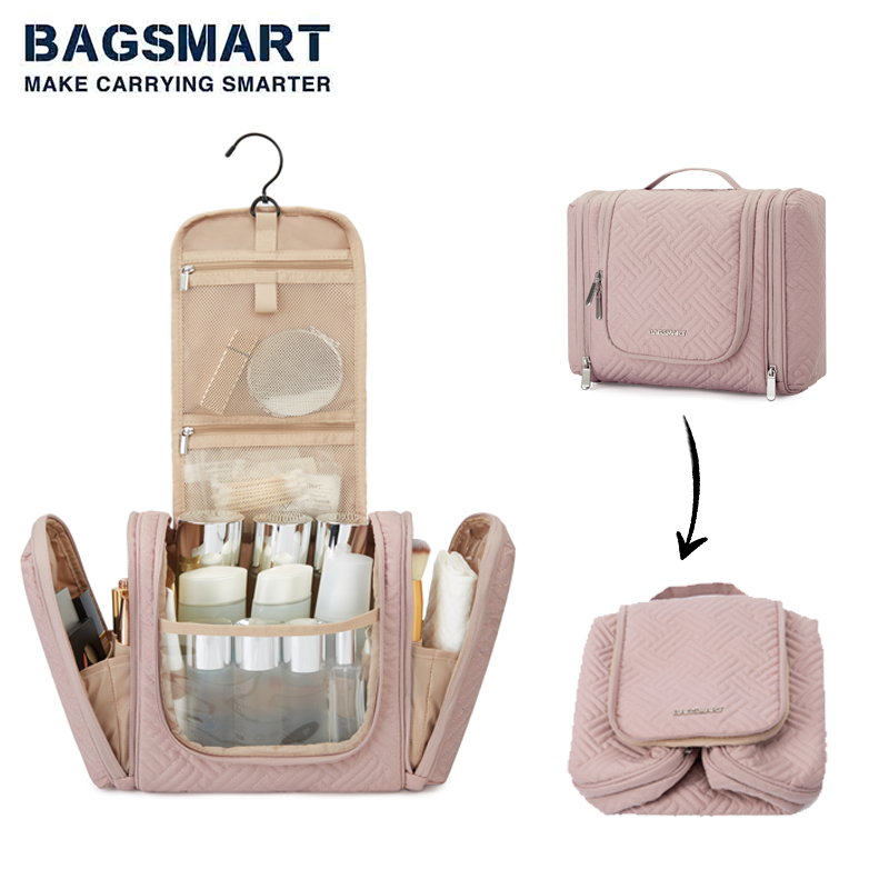 BAGSMART Travel Toiletry Bag f - Women Accessories List avaliação e preço