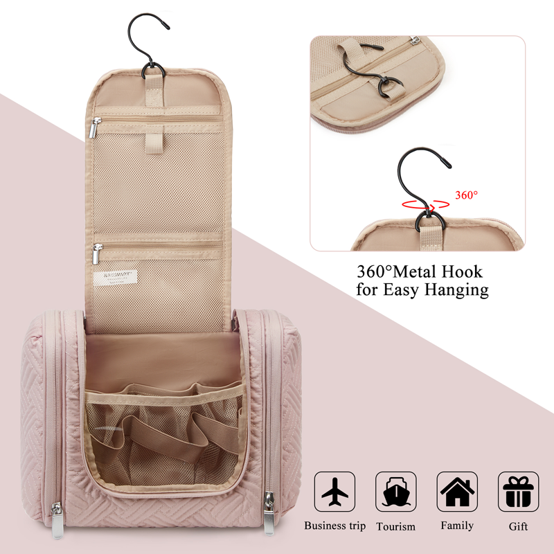 BAGSMART Travel Toiletry Bag f - Women Accessories List avaliação e preço