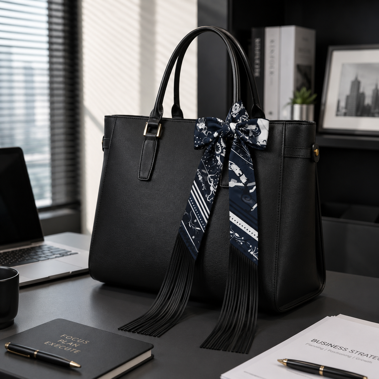 Faux Leather Fringe Tassel Sca - Women Accessories Business avaliação e preço