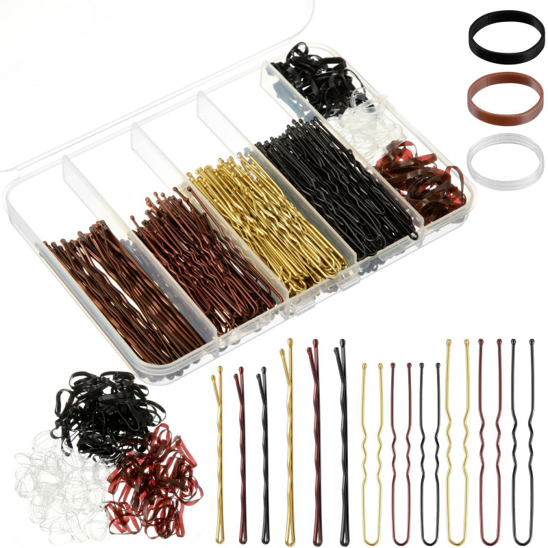 480Pcs Per Box Hair Styling Ac - Hair Band Elastic avaliação e preço