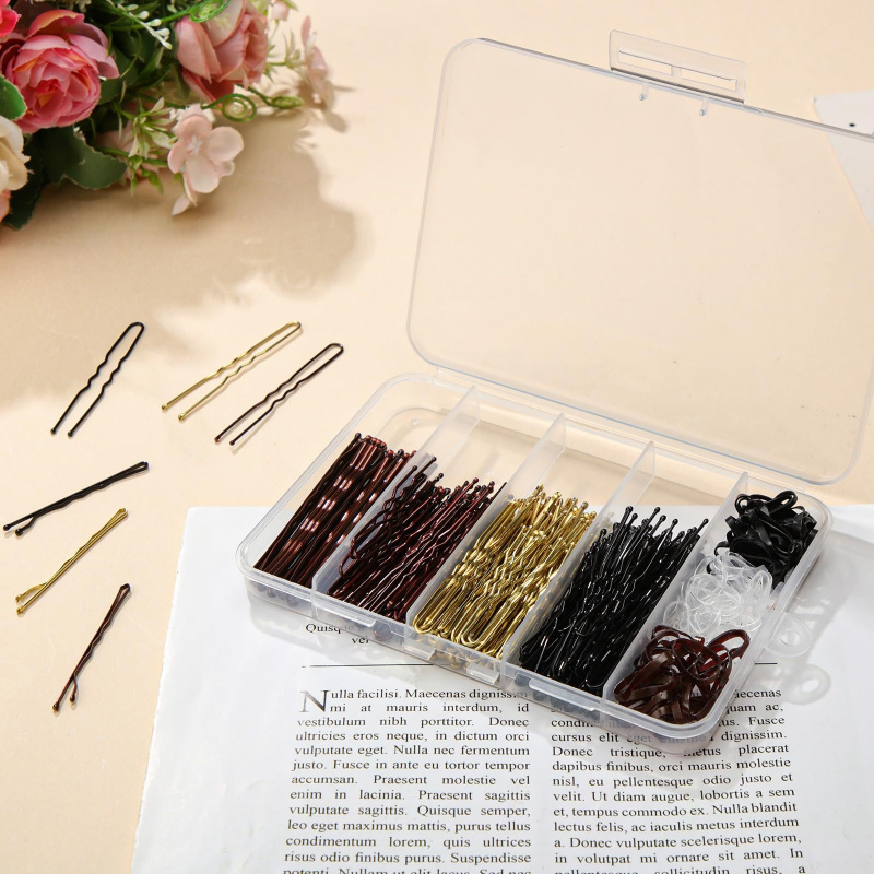 480Pcs Per Box Hair Styling Ac - Hair Band Elastic avaliação e preço