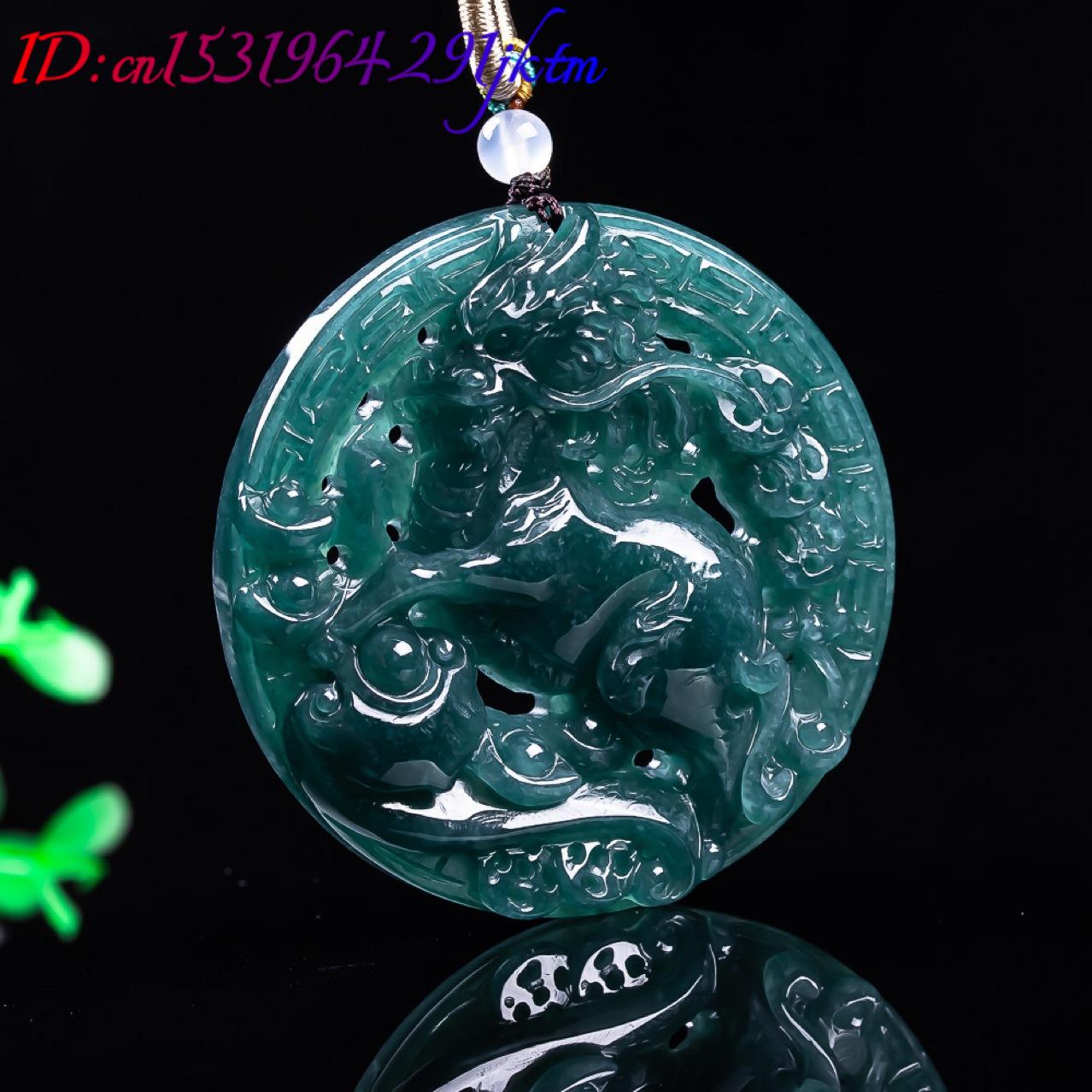 Burmese Jadeite Dragon Pendant - Women'S Vintage Accessories avaliação e preço