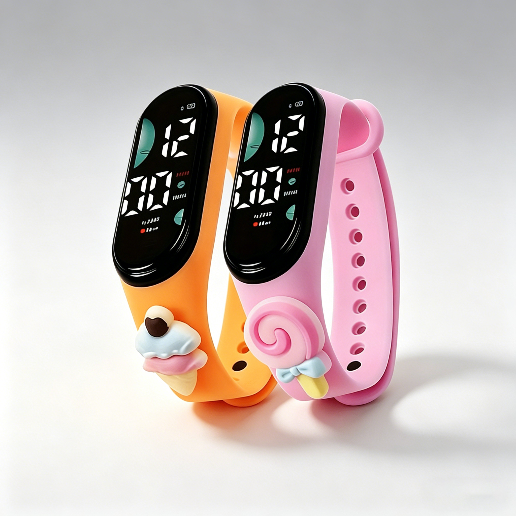 Cute 3D Cartoon Digital Watch  - Women Accessories Display avaliação e preço