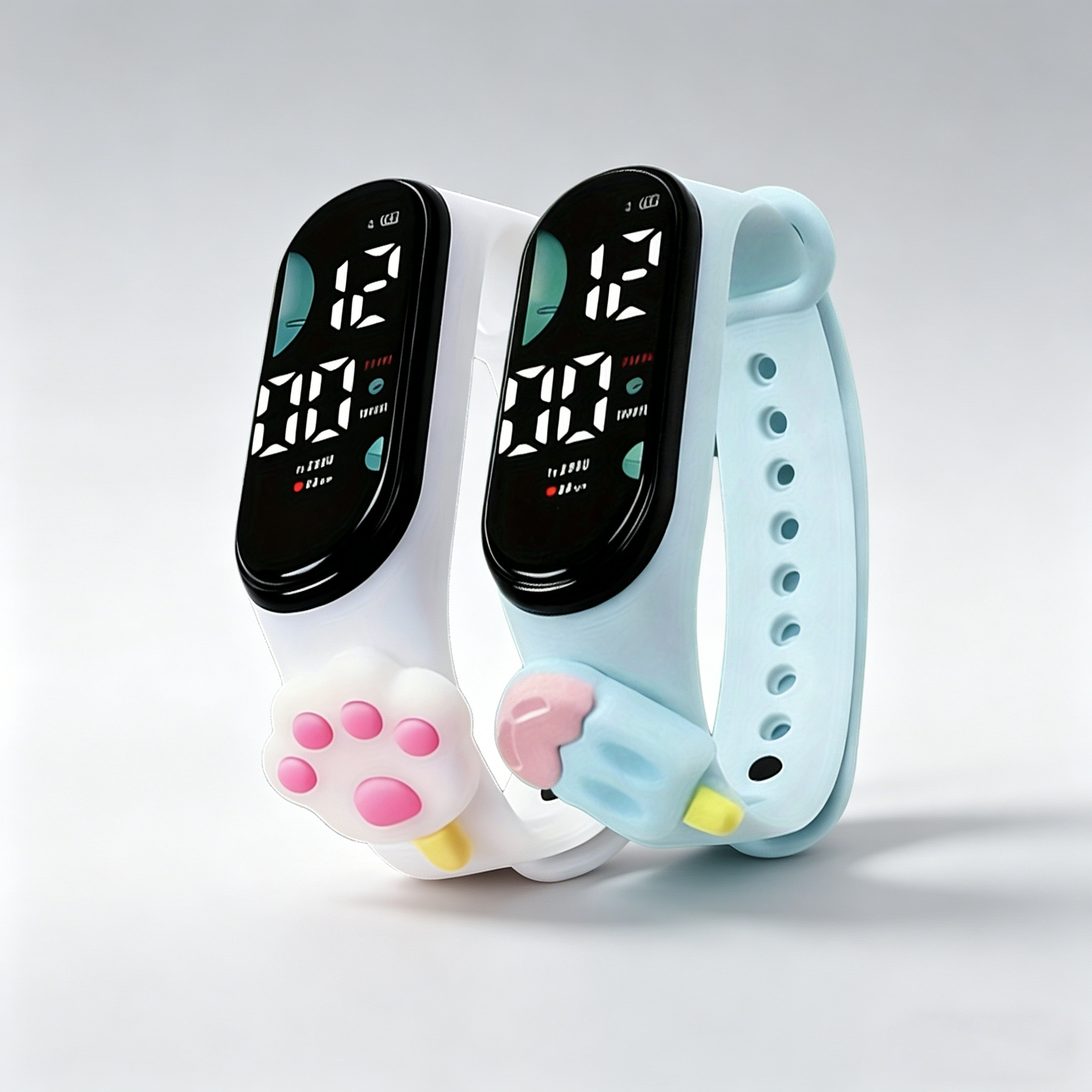 Cute 3D Cartoon Digital Watch  - Women Accessories Display avaliação e preço