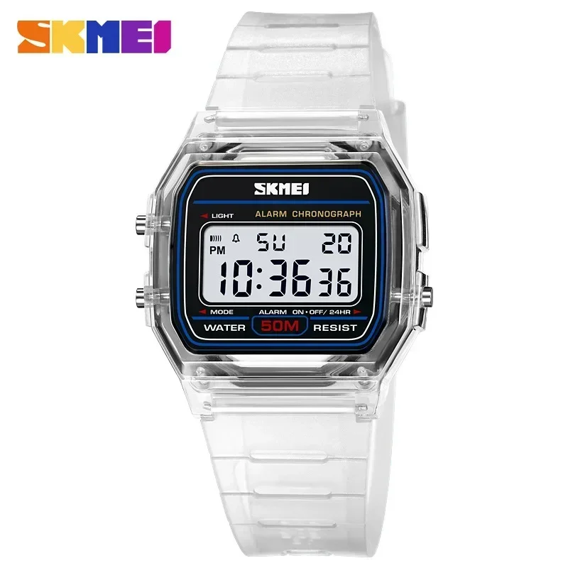 SKMEI 2056 Transparent TPU Str - Women Accessories Display avaliação e preço
