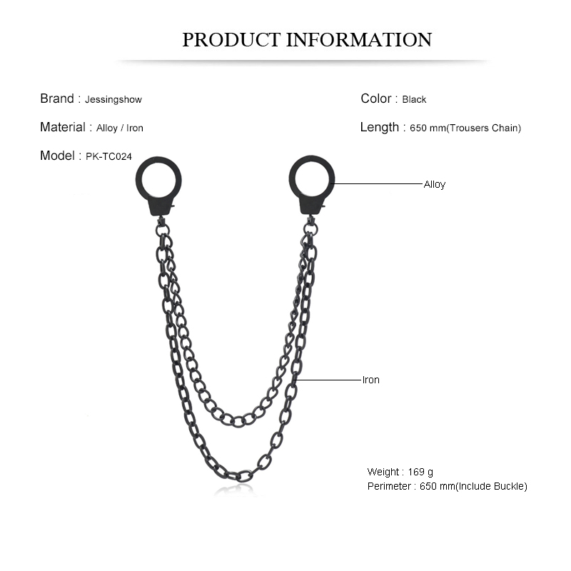Punk Style Chain On The Jeans  - Women Accessories Pk avaliação e preço