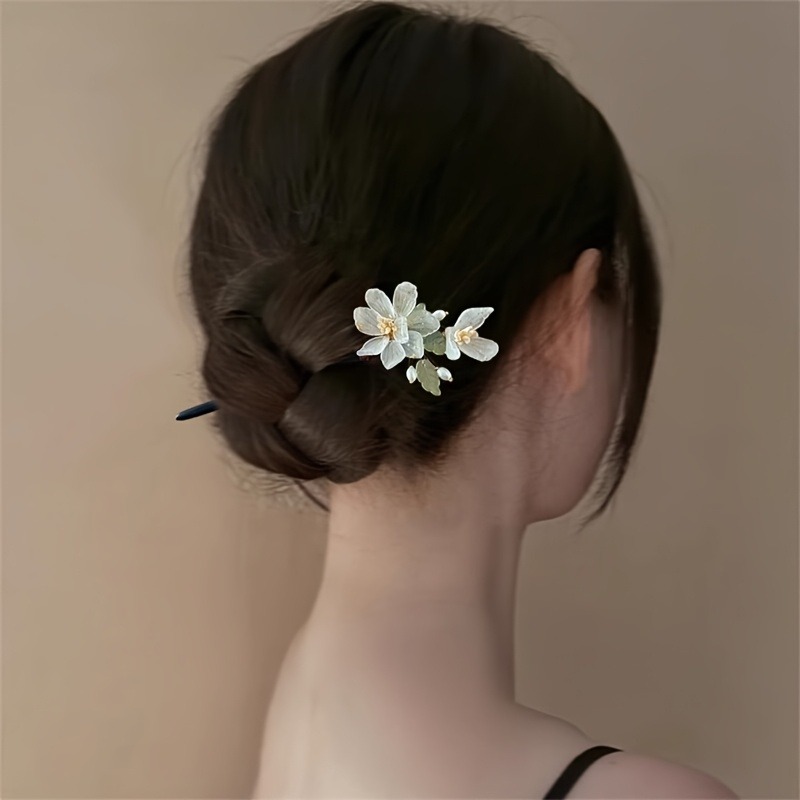1PC New Chinese Magnolia Flowe - Hair Fork Stick avaliação e preço