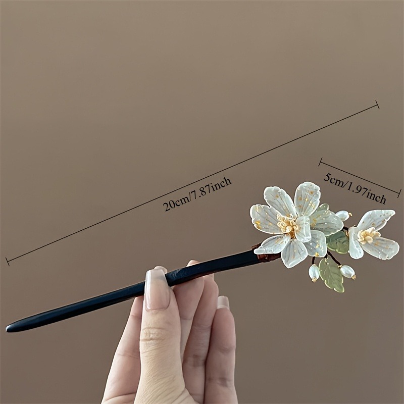 1PC New Chinese Magnolia Flowe - Hair Fork Stick avaliação e preço