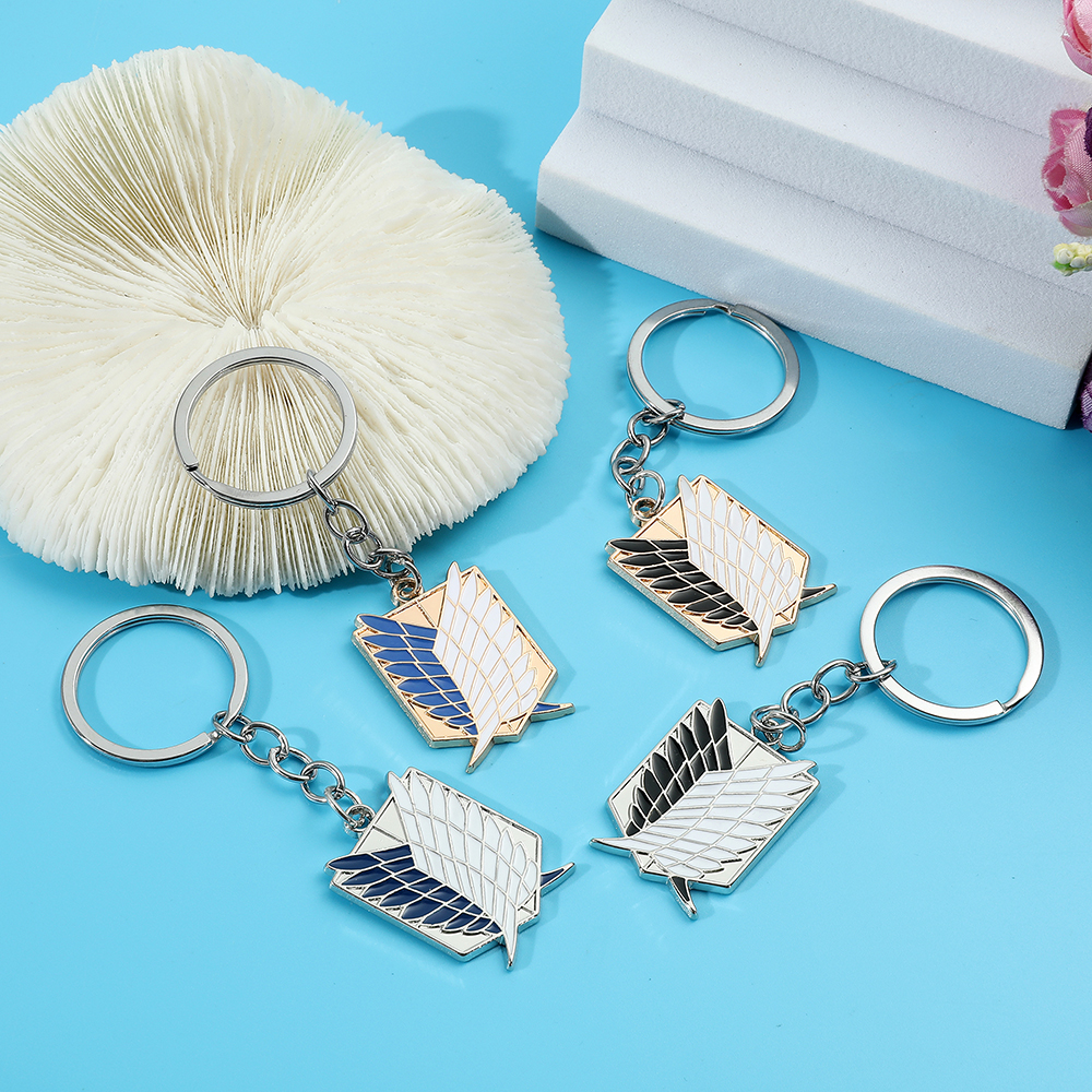 Anime Attack on Titan Enamel B - Women'S Keychain Accessories avaliação e preço