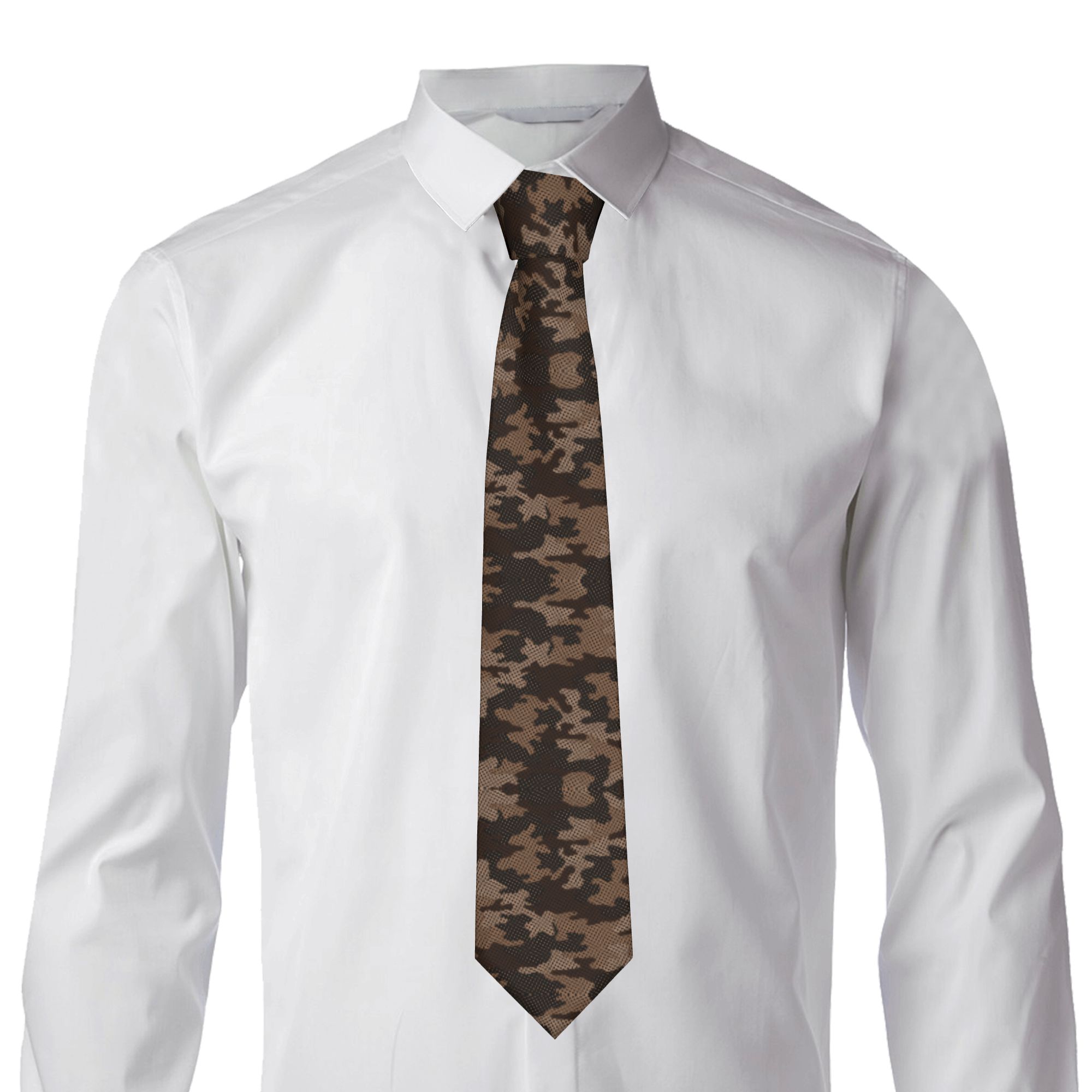 Camouflage pattern Tie  Busine - Women Accessories Business avaliação e preço