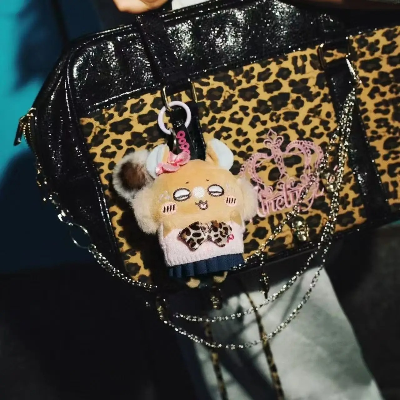 jiyi Usagi Momonga Plush Keych - Women'S Keychain Accessories avaliação e preço
