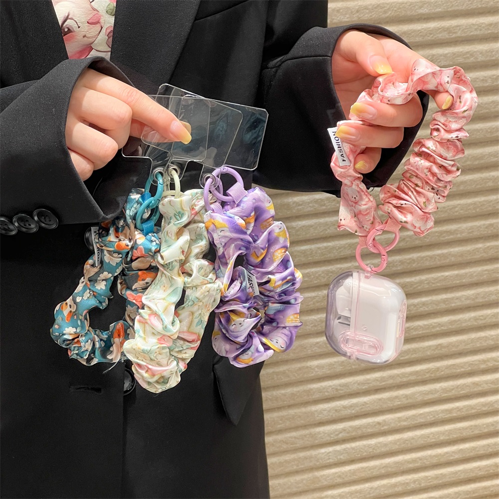 Women Silk Satin Scrunchies Un - Women'S Keychain Accessories avaliação e preço