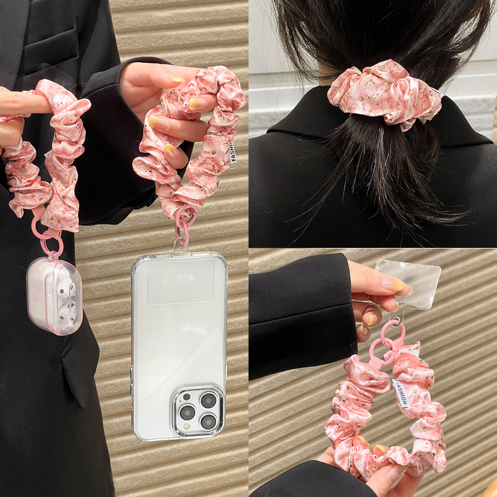 Women Silk Satin Scrunchies Un - Women'S Keychain Accessories avaliação e preço