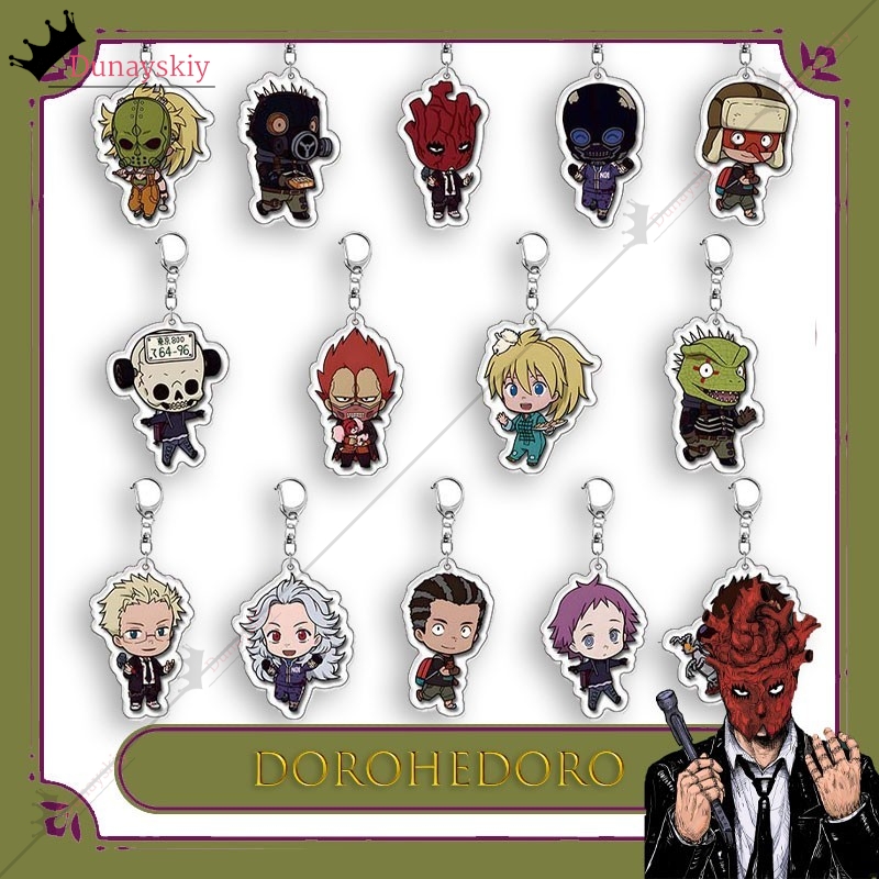YiNuo%Dorohedoro Acrylic Keych - Women'S Keychain Accessories avaliação e preço