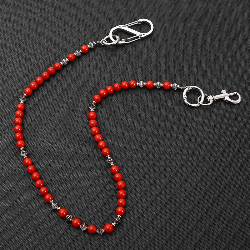 Hip Hop Punk Jean Chain Red Be - Women Accessories Pk avaliação e preço